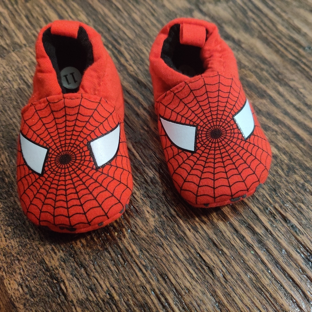 Spiderman Baby Booties Baby Shoes